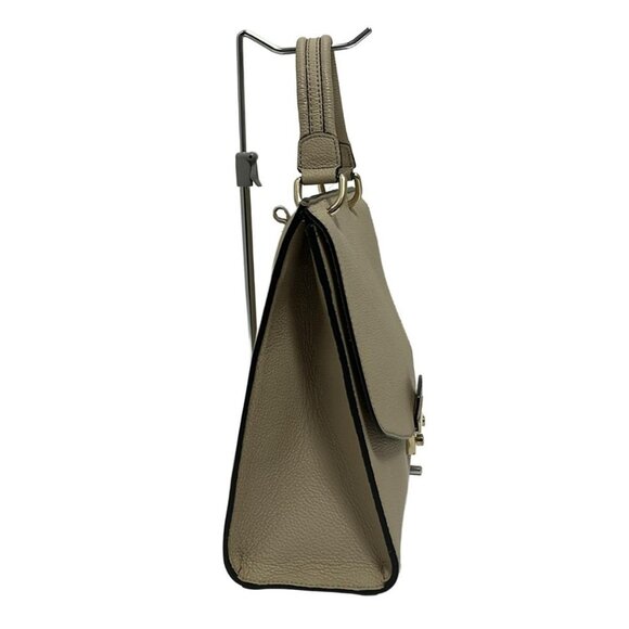 Auth FURLA Julia F6801 Beige Leather - Handbag - Picture 9 of 10